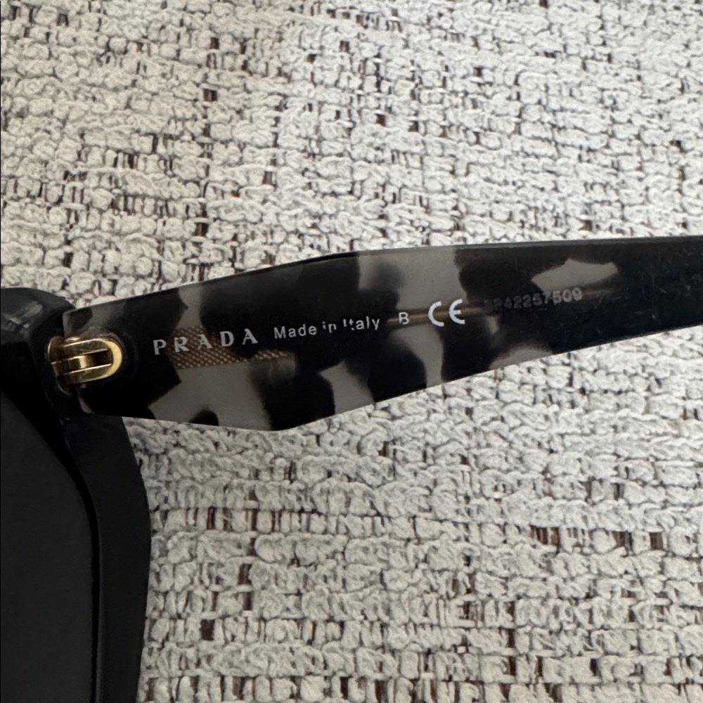 Prada Black Hexagonal Sunglasses - image 6